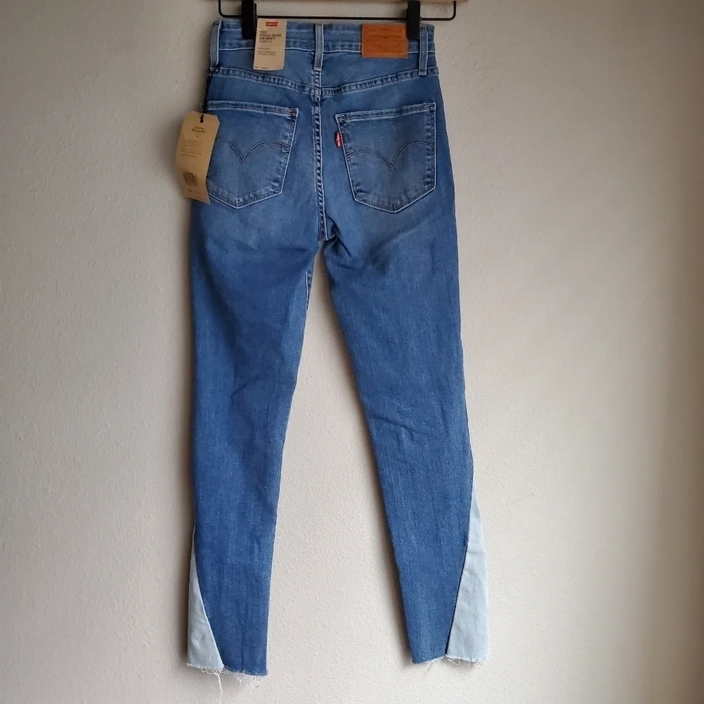 Levi's 721 High Rise Skinny Ankle size 24 NWT